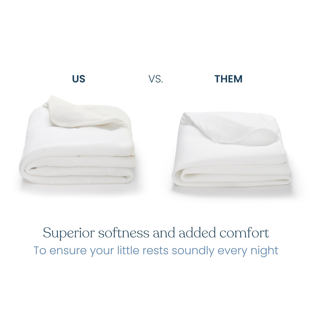 HALO quilted mesh layer adds softness while promoting airflow
