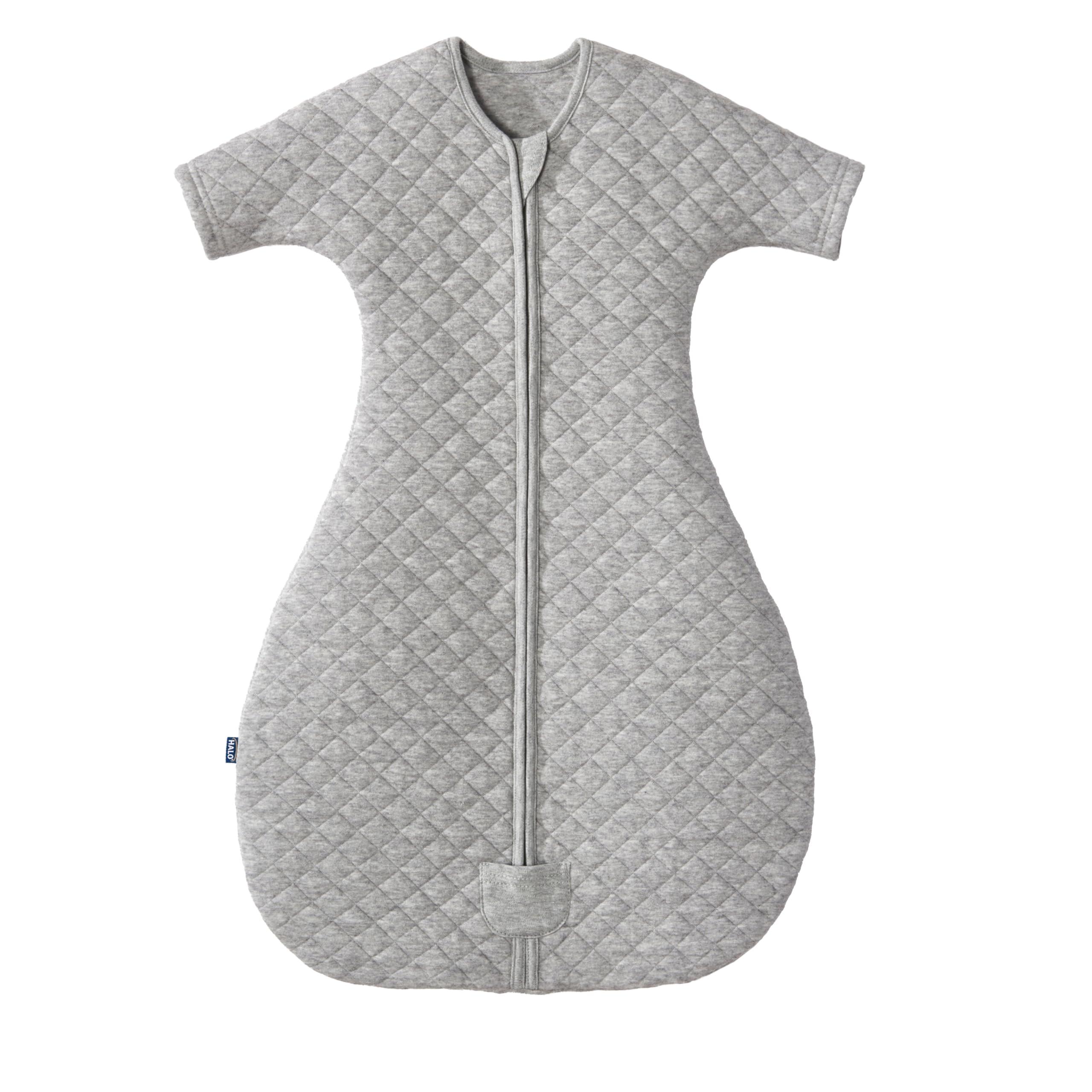 HALO Easy Transition Sleepsack flatlay shows safe transition to wearable blanket
