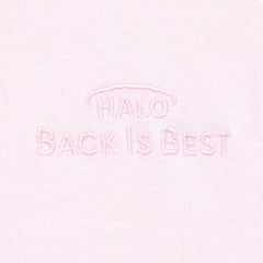 HALO SleepSack baby in softly lit crib at bedtime