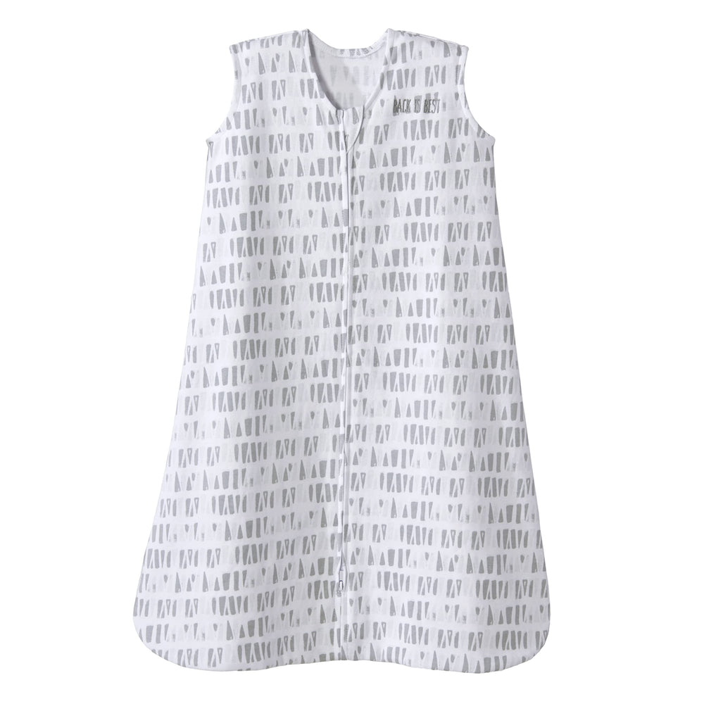 HALO SleepSack cotton fabric closeup shows soft, breathable comfort for baby sleep.