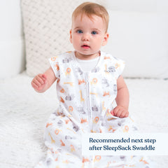 HALO SleepSack hip-development closeup shows hip-friendly design.