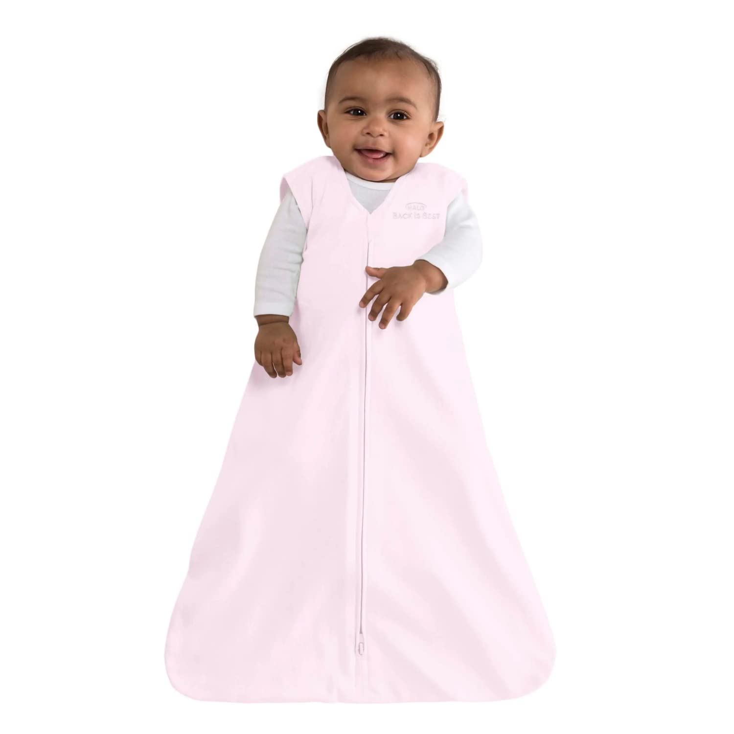 HALO SleepSack hip-healthy design closeup demonstrates room for kicking while staying warm
