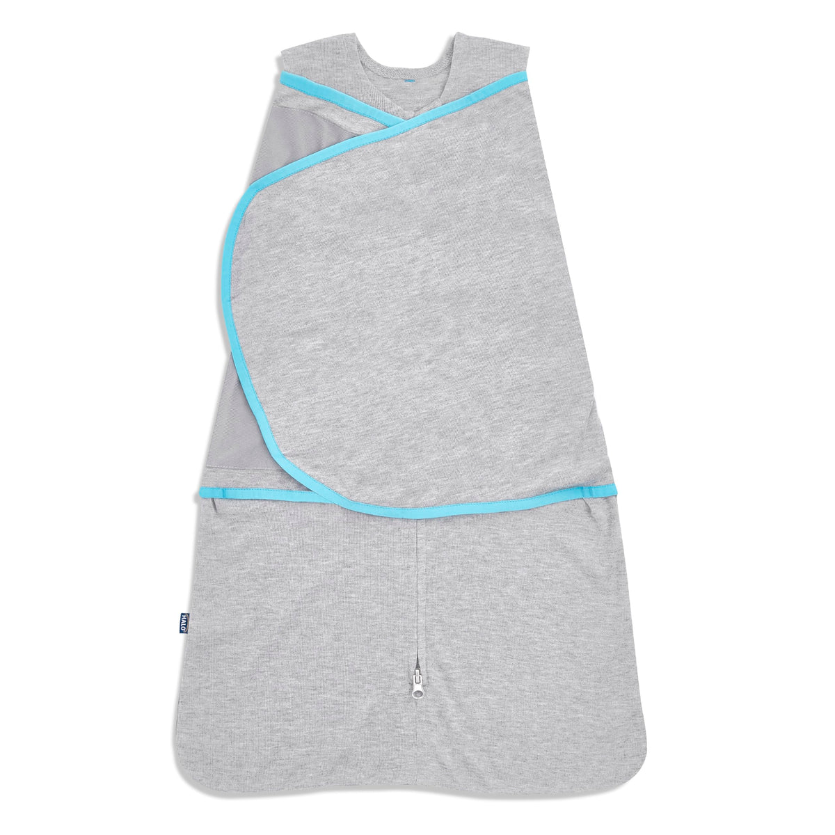 HALO Sleepsack ideal-temp fabric demonstrates temperature regulation for comfortable, safe sleep.