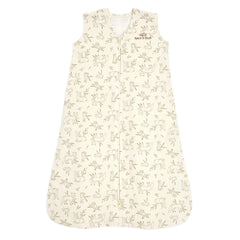 HALO SleepSack Lullaby Forest close-up shows soft cotton for gentle sleep