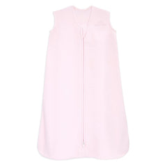 Halo Sleepsack micro-fleece in soft pink for cozy, safe sleep in X-Large.