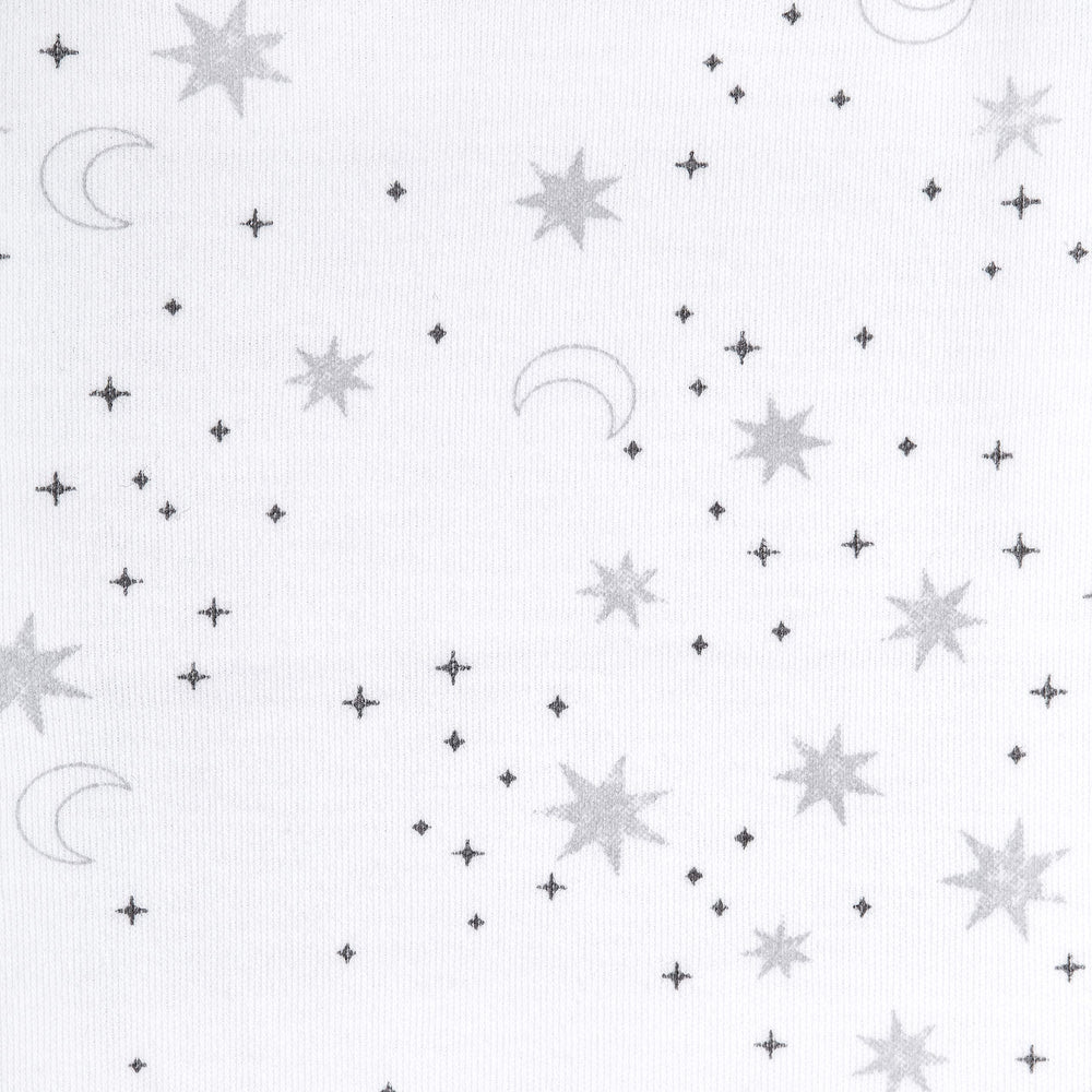 HALO SleepSack Midnight Moons diaper-access zipper for easy changes