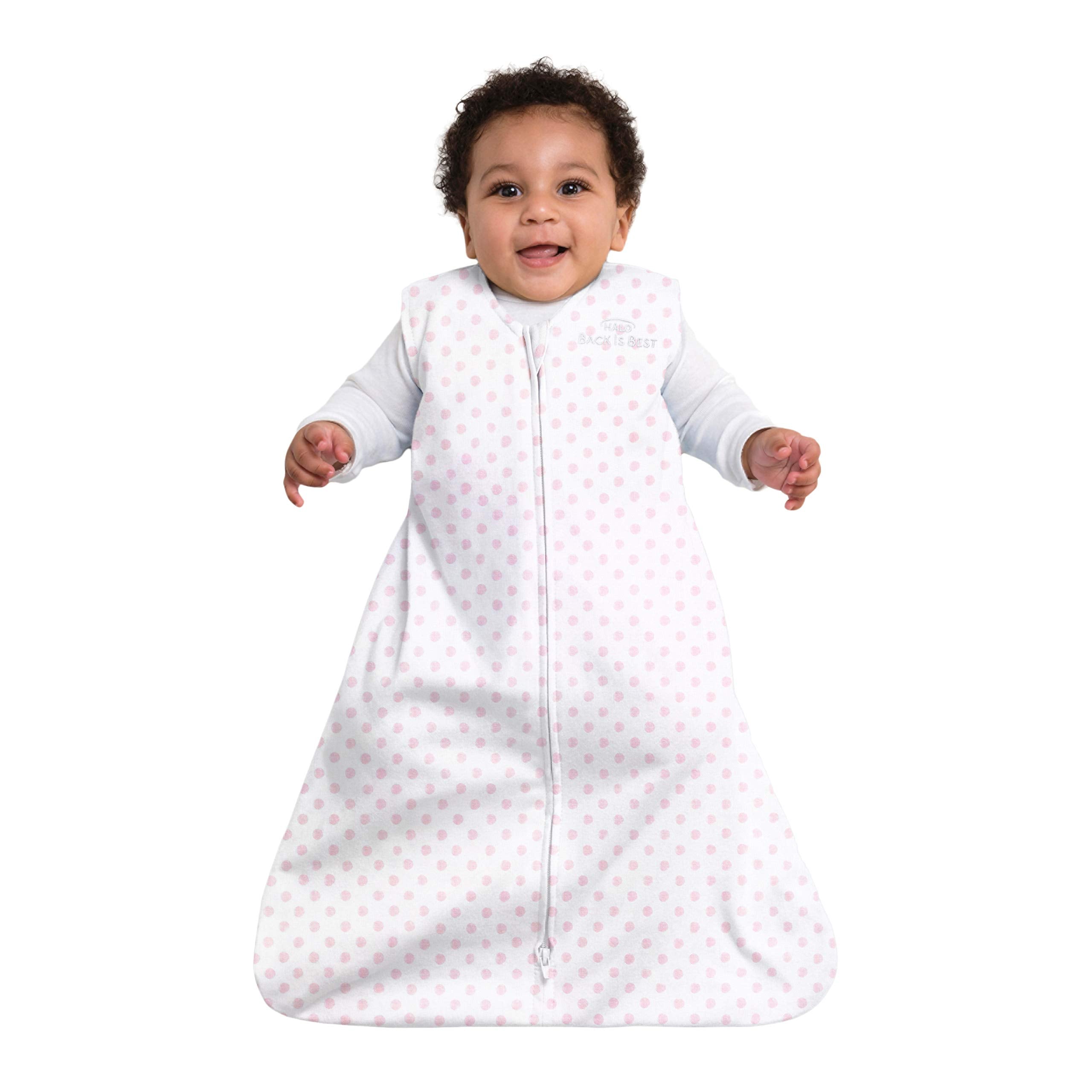 HALO Sleepsack Organic Cotton close-up highlights 100% organic cotton softness