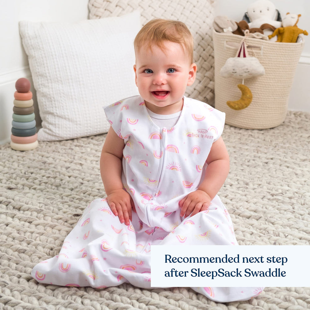 HALO SleepSack soft cotton fabric close-up highlights breathable comfort