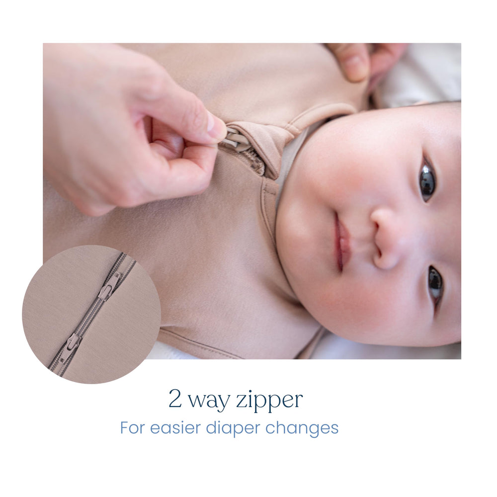 HALO SleepSack SuperSoft Swaddle with Velcro wings for adjustable security.