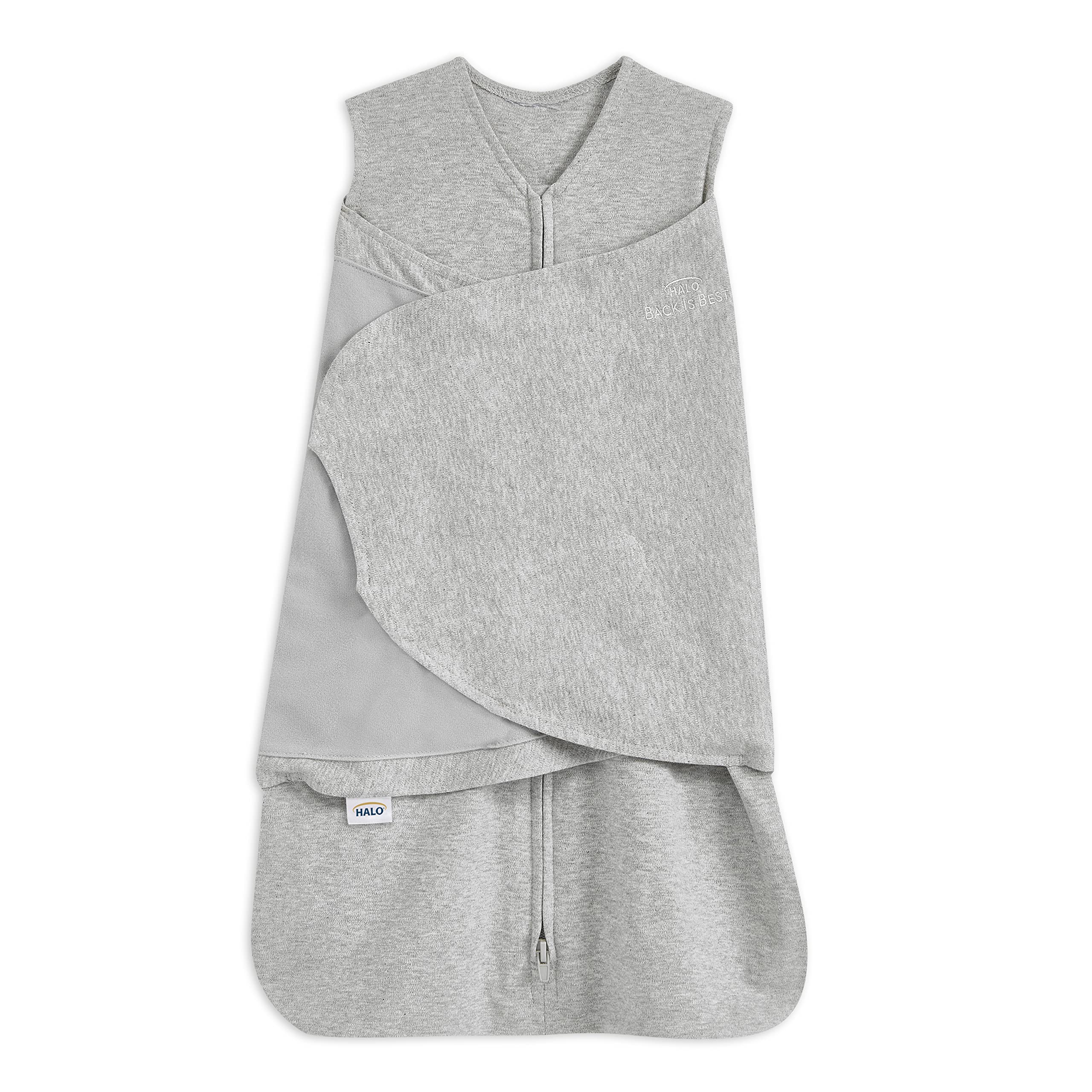 HALO Sleepsack Swaddle: 3-way adjustable design for a secure, customizable fit.