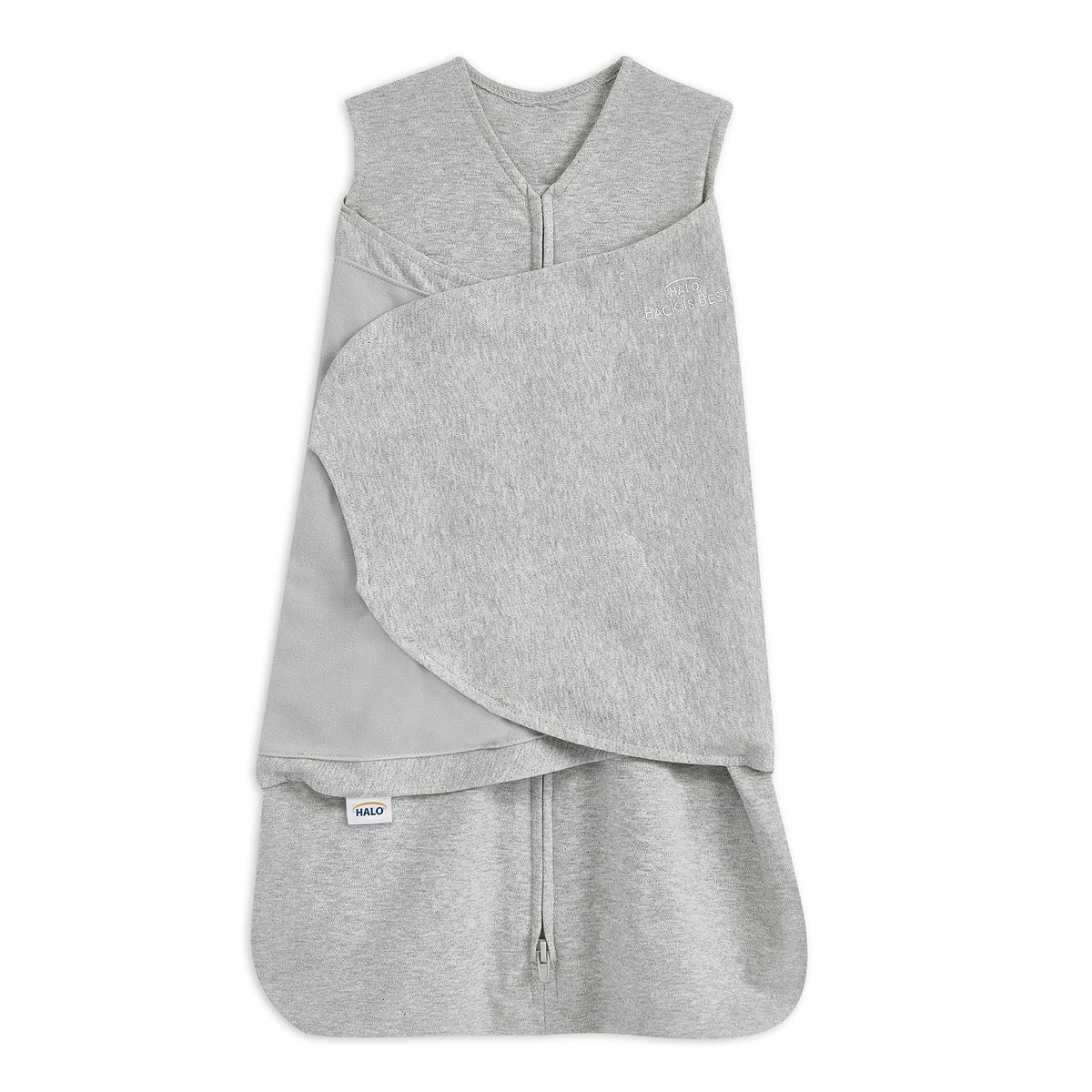 HALO Sleepsack Swaddle: 3-way adjustable design for a secure, customizable fit.