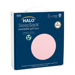 HALO Sleepsack Swaddle arms-out mode supports gradual transition while maintaining cozy warmth.