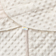 HALO Sleepsack Swaddle bottom-zip—diaper changes without fully unwrapping.
