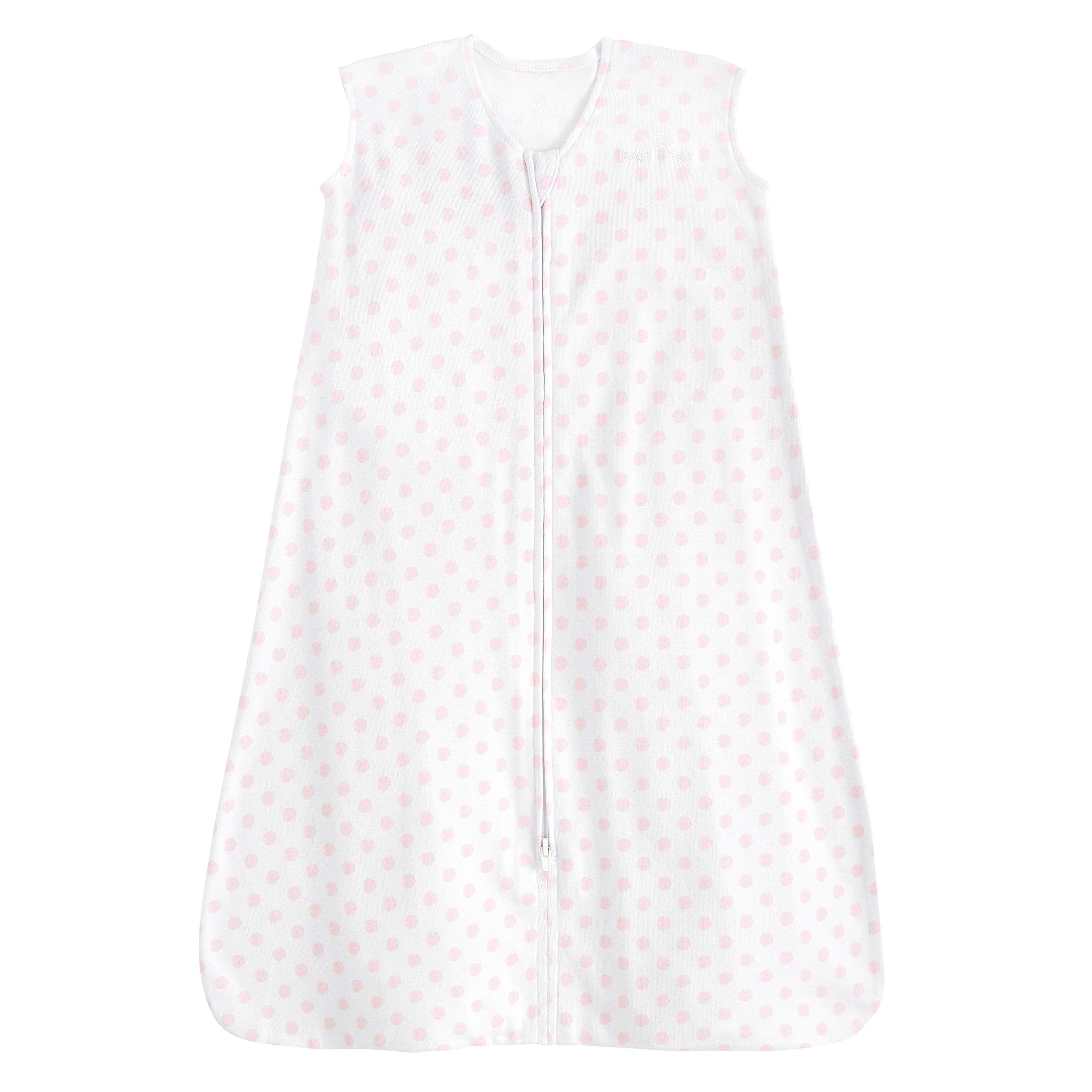 HALO Sleepsack Swaddle inverted zipper allows quick diaper changes without waking baby
