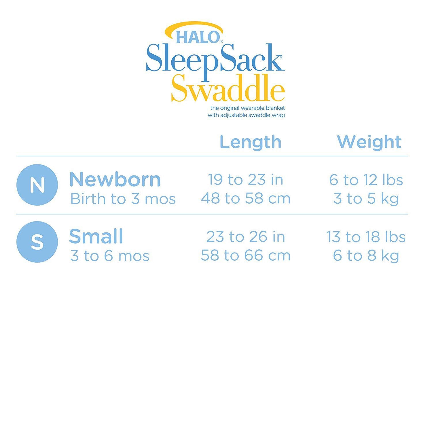 HALO Sleepsack Swaddle sleeveless design helps prevent overheating.