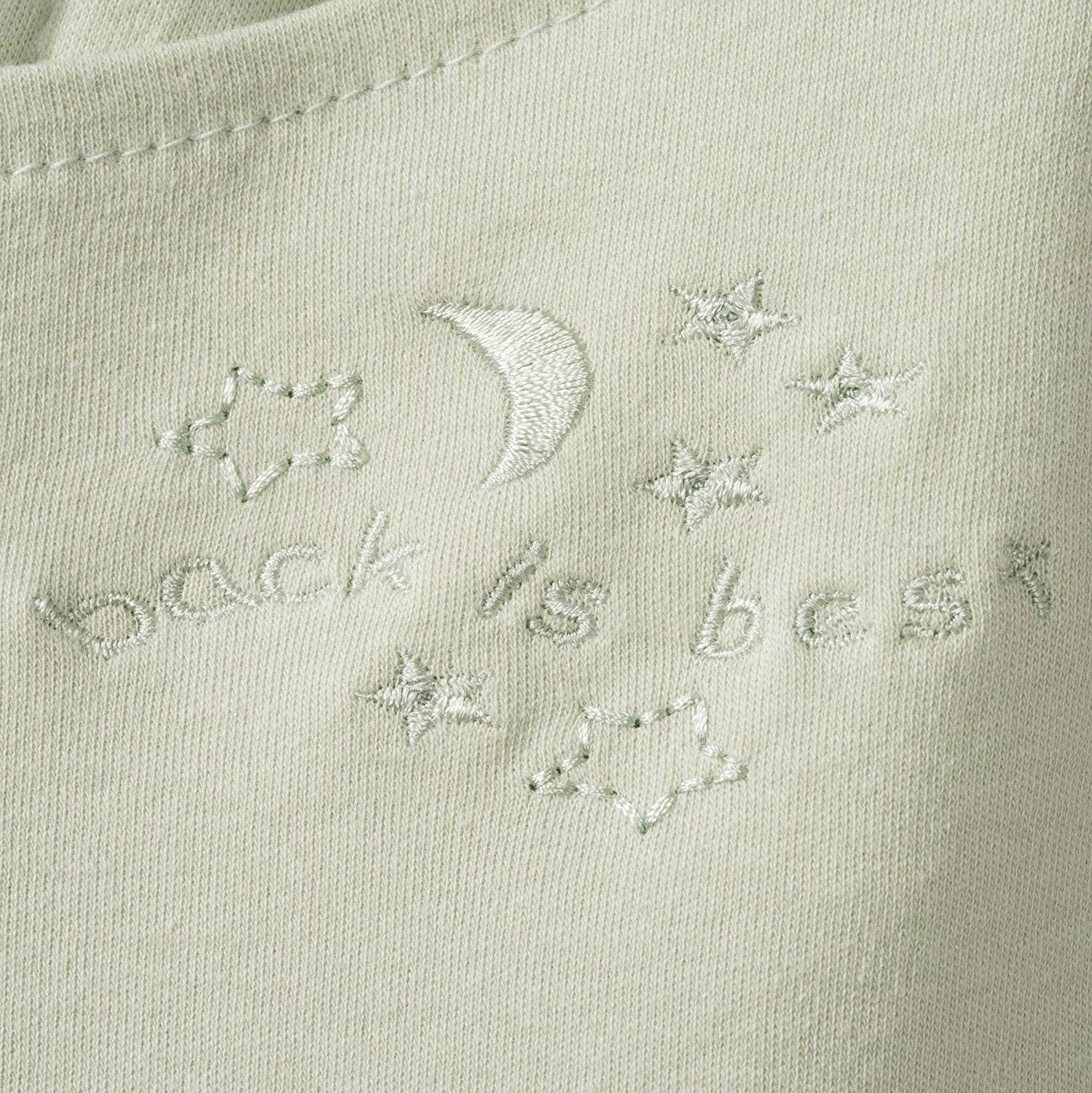 HALO Sleepsack Swaddle two-arms-out signals smooth transition for growing baby.