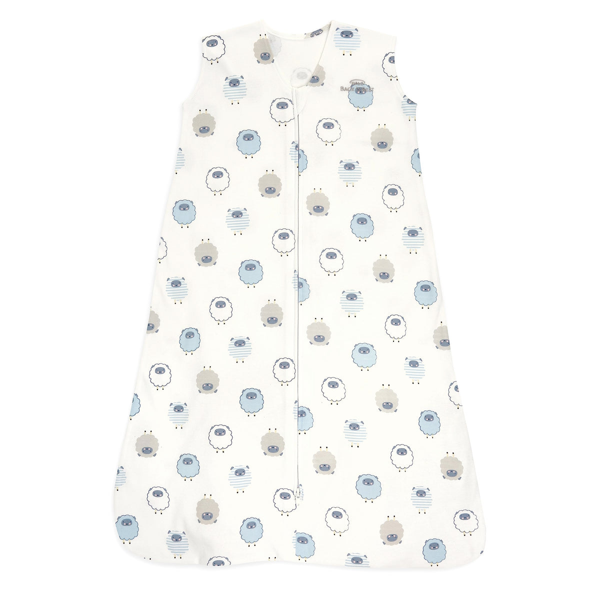 HALO SleepSack wearable blanket on baby for secure, snug sleep.