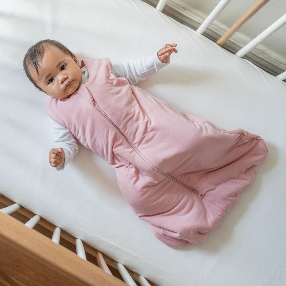 HALO SuperSoft Bamboo Wearable Blanket in-use demonstrates hip-friendly design and safe coverage.