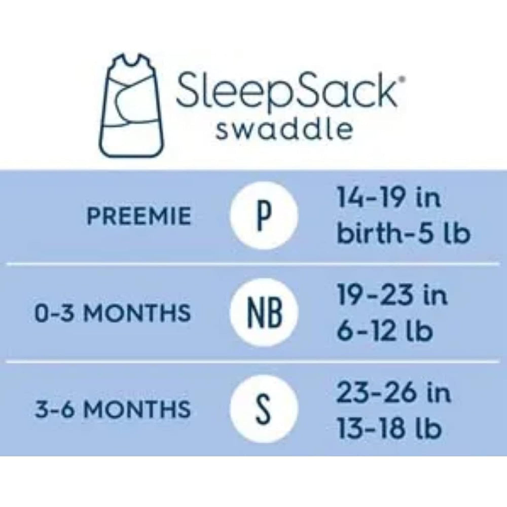 HALO Winnie Frolic in-use baby demonstrates calm swaddle transition.