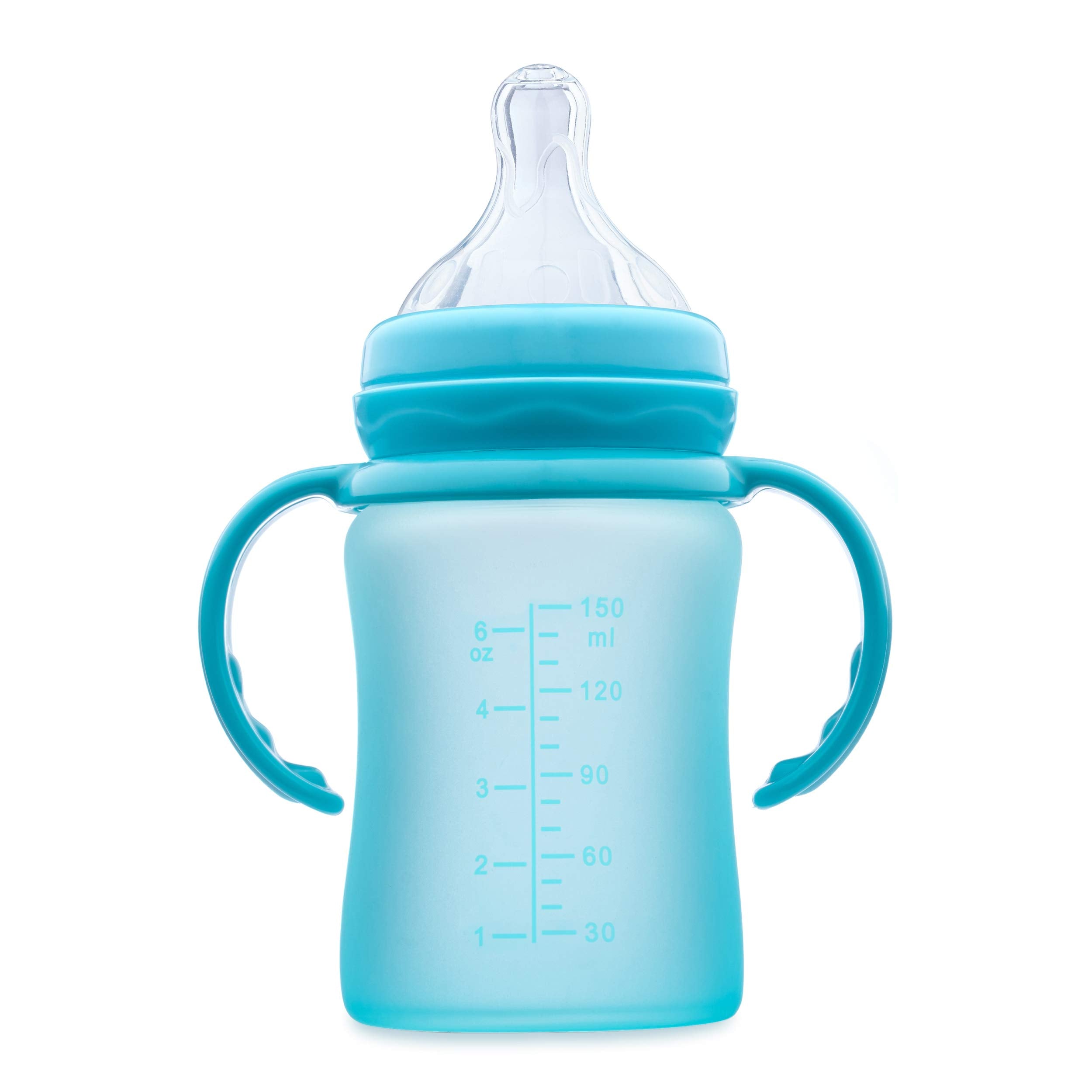 Hamarue 3-in-1 glass sippy durable-glass-shell for long-lasting reuse