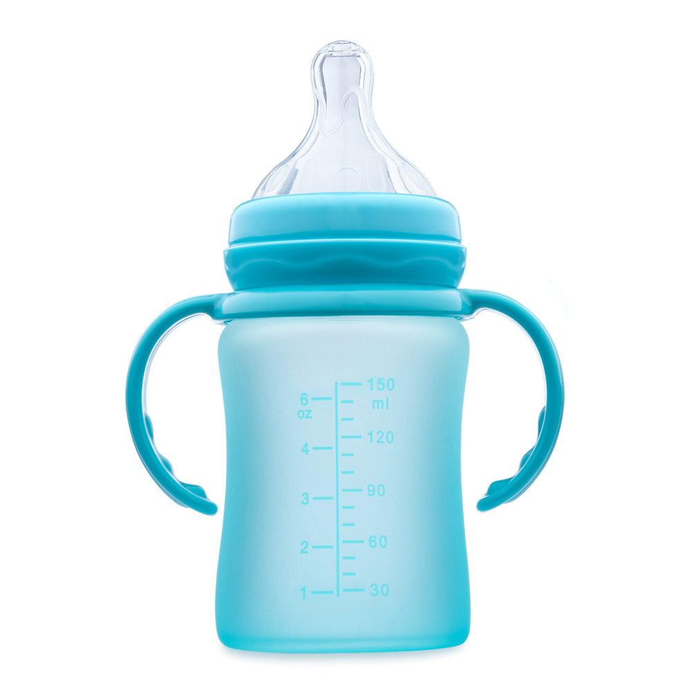 Hamarue 3-in-1 glass sippy durable-glass-shell for long-lasting reuse