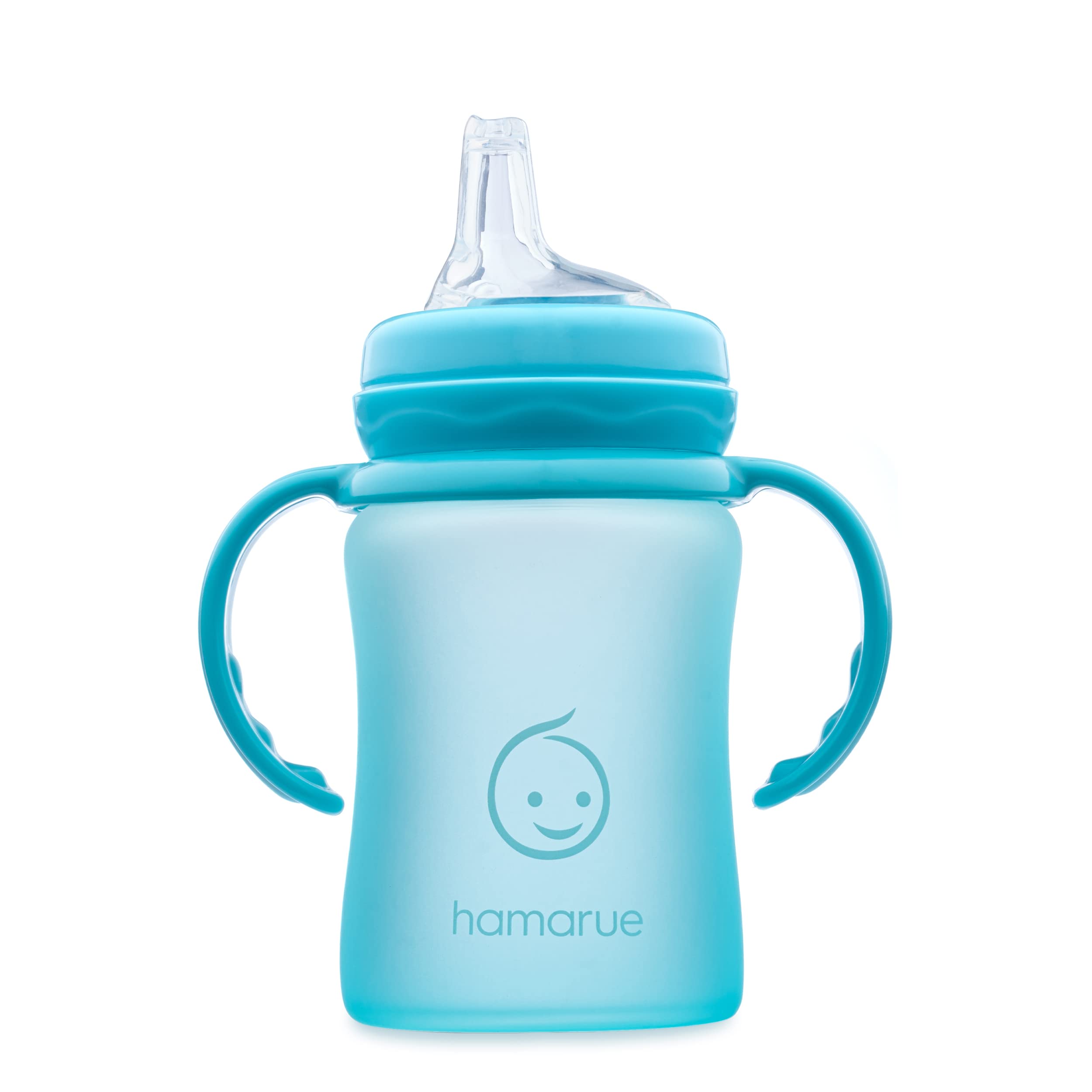 Hamarue 3-in-1 glass sippy microwave-safe for quick, convenient heating
