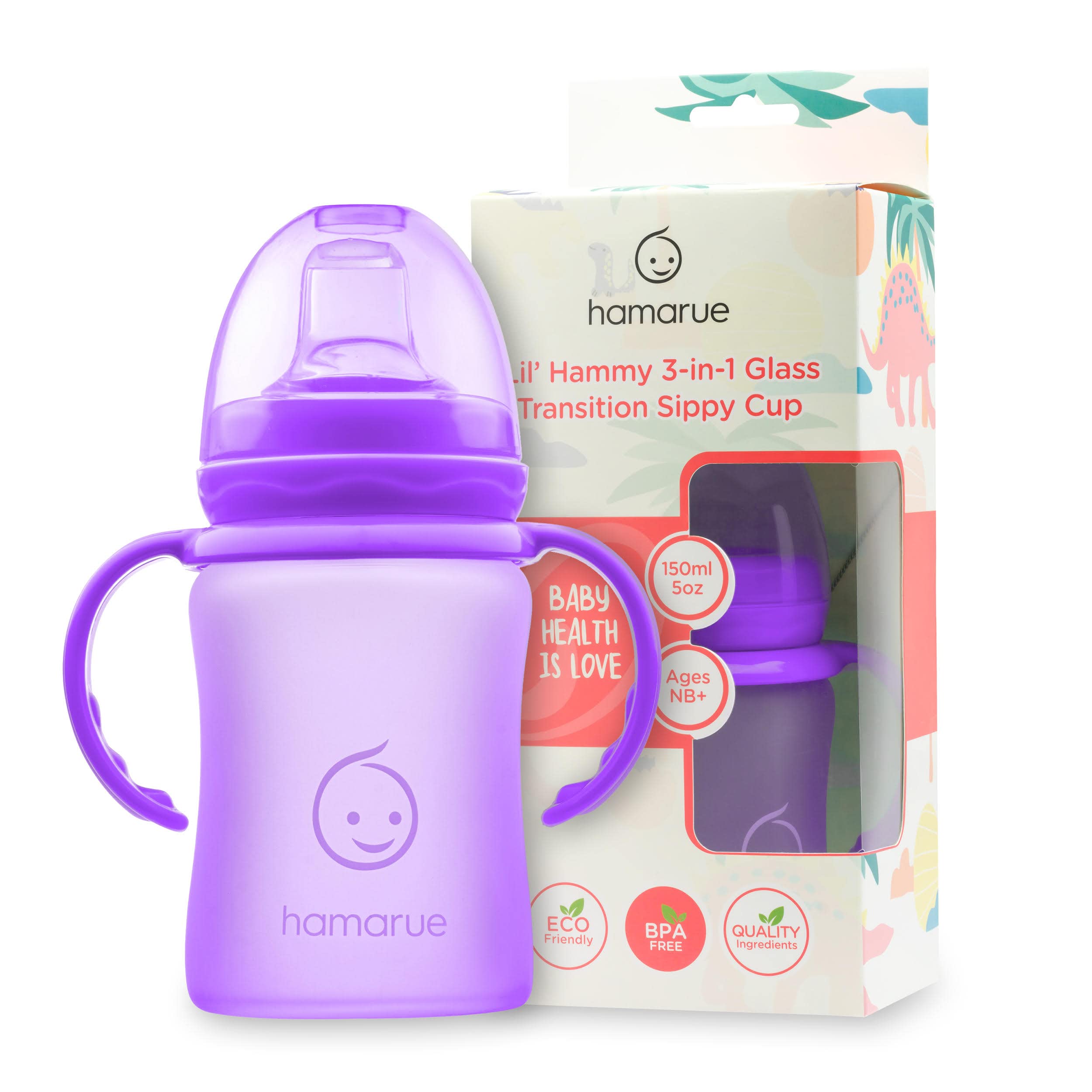 Hamarue eco-friendly reusable cup durable design for growing toddlers