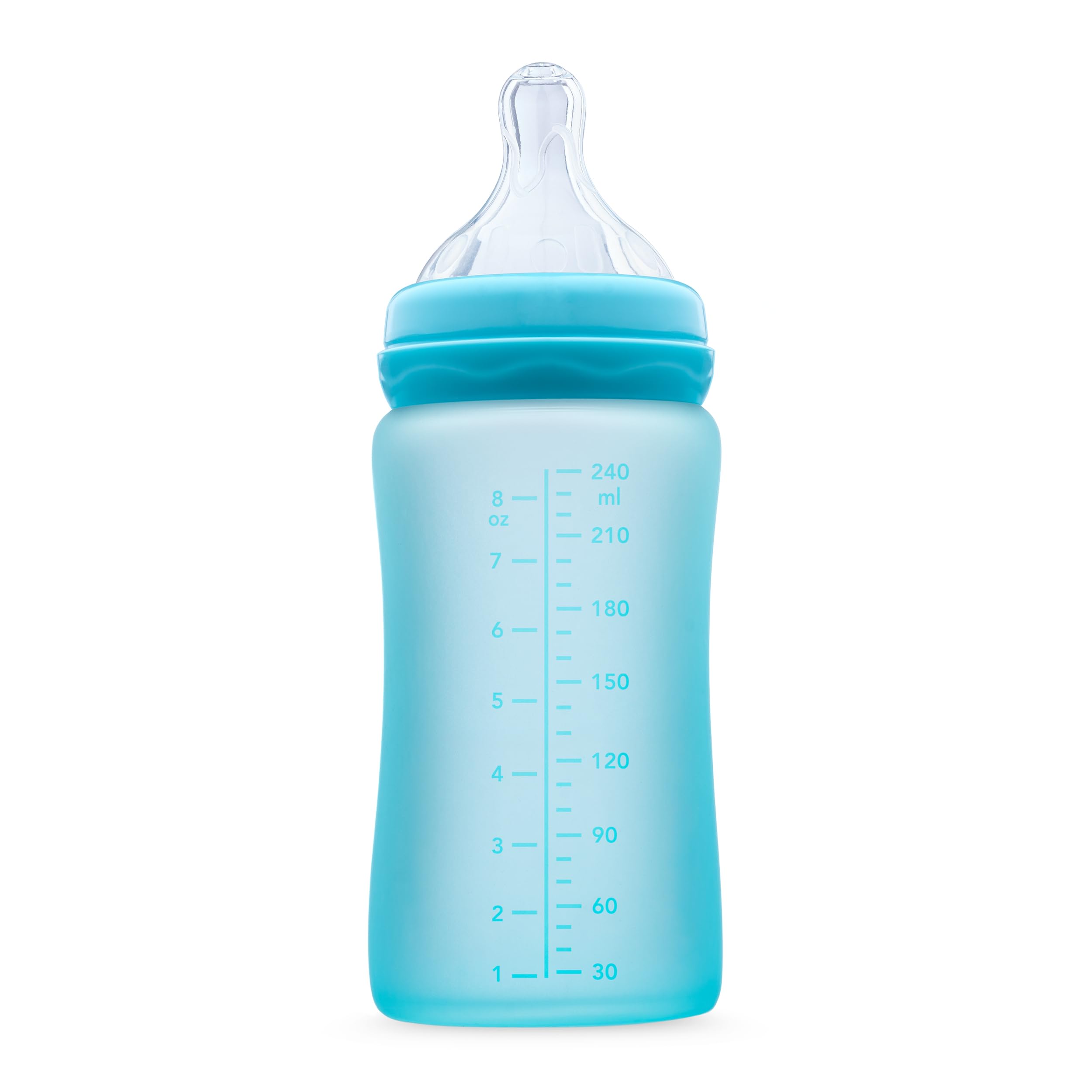 Hamarue teal sippy cup with straw for easy, age-appropriate sipping.