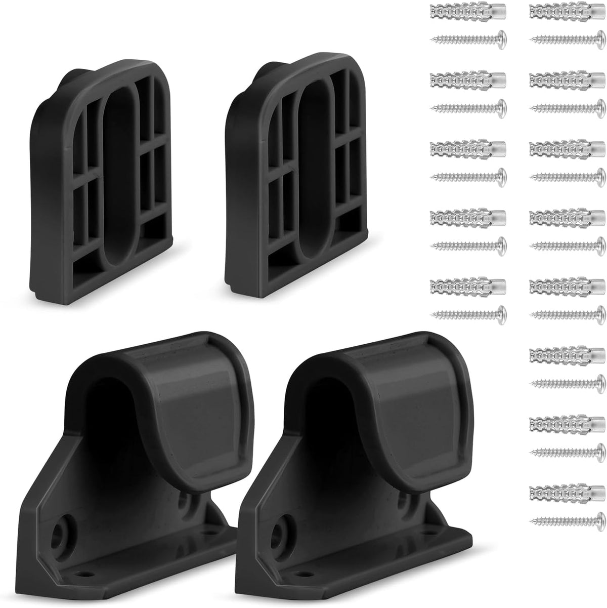 HAMOPY auto-lock latch set shows secure, quick-closing action for child gates.