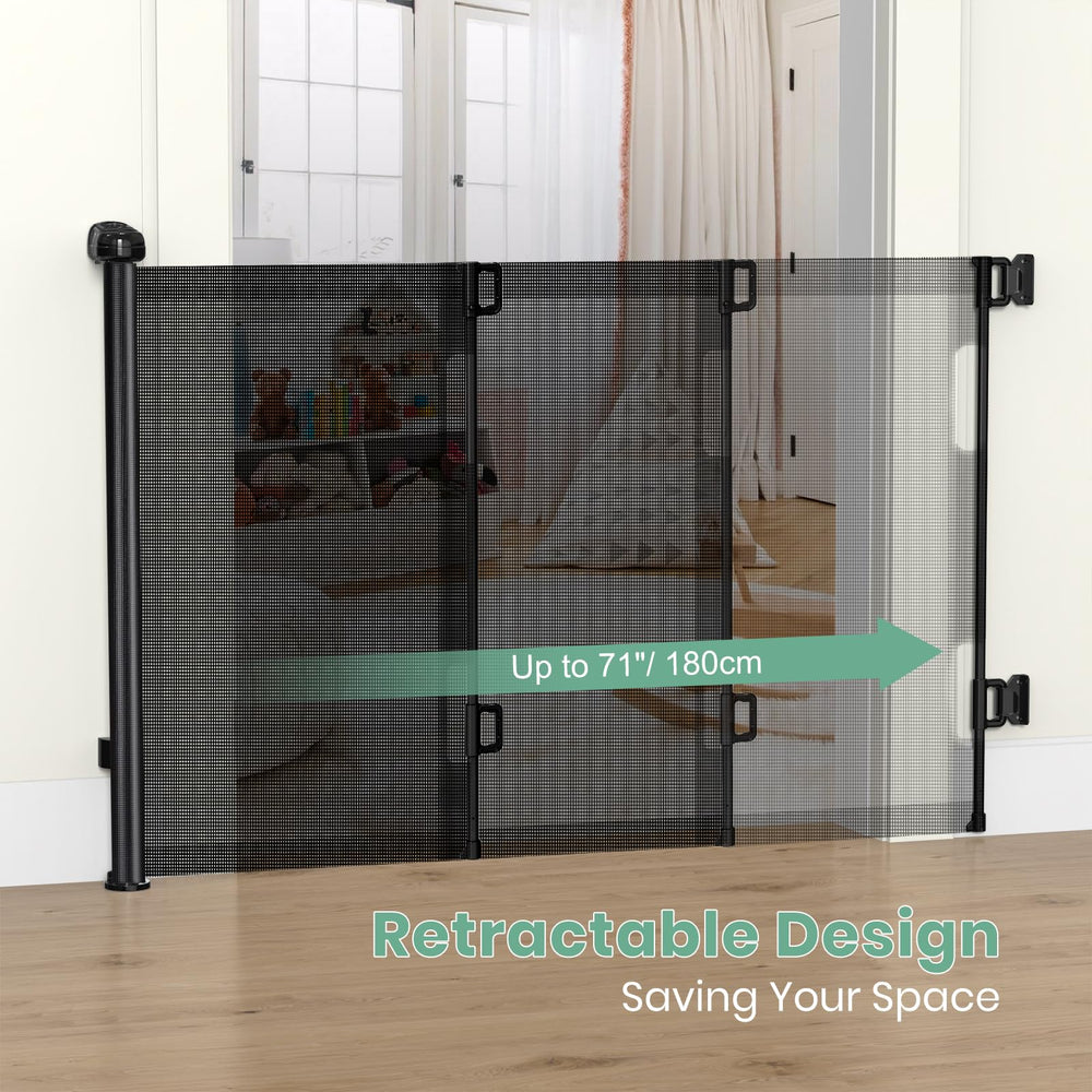 HAMOPY gate supports indoor and outdoor use for versatile safety.
