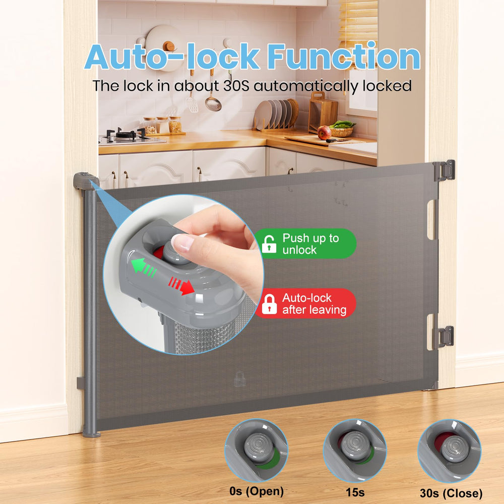 HAMOPY auto-lock design shown in action for added security