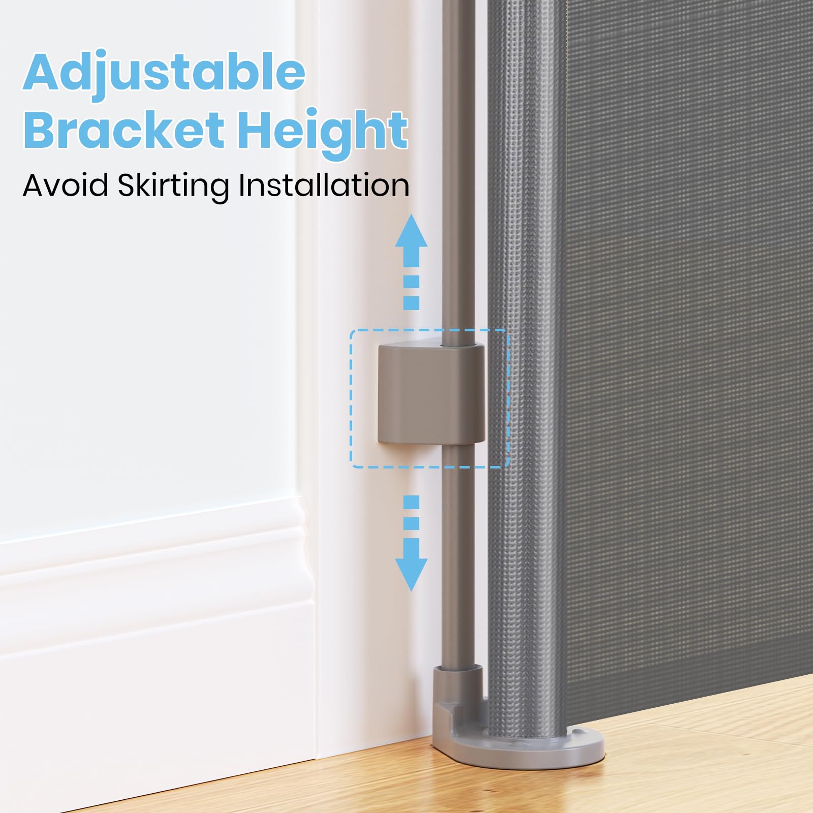 HAMOPY no bottom bar design reduces trip hazards