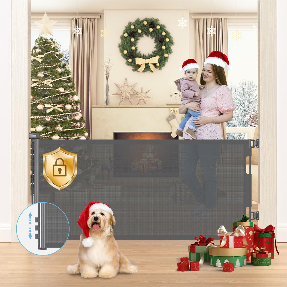 HAMOPY safety gate suitable for pets and children in family home