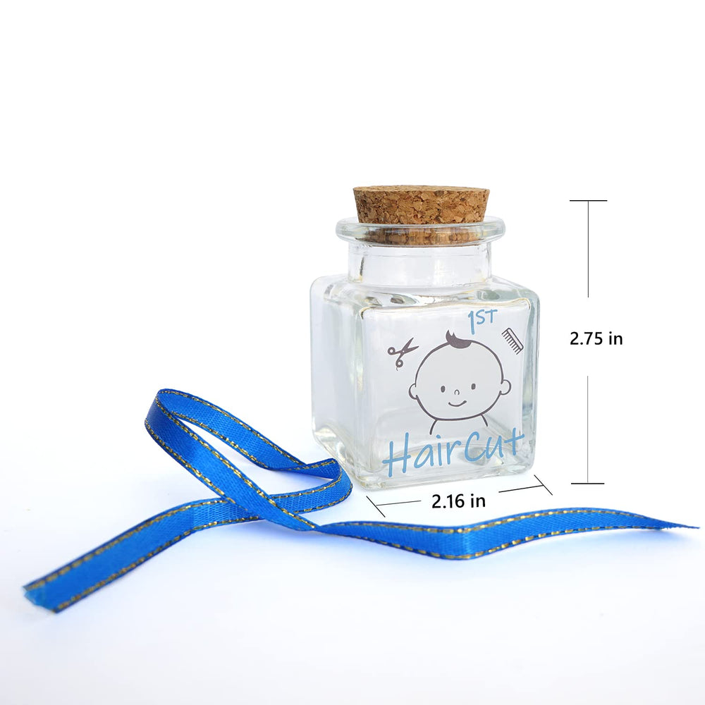 HAMUIERS baby keepsake box glass shows elegant, durable storage.