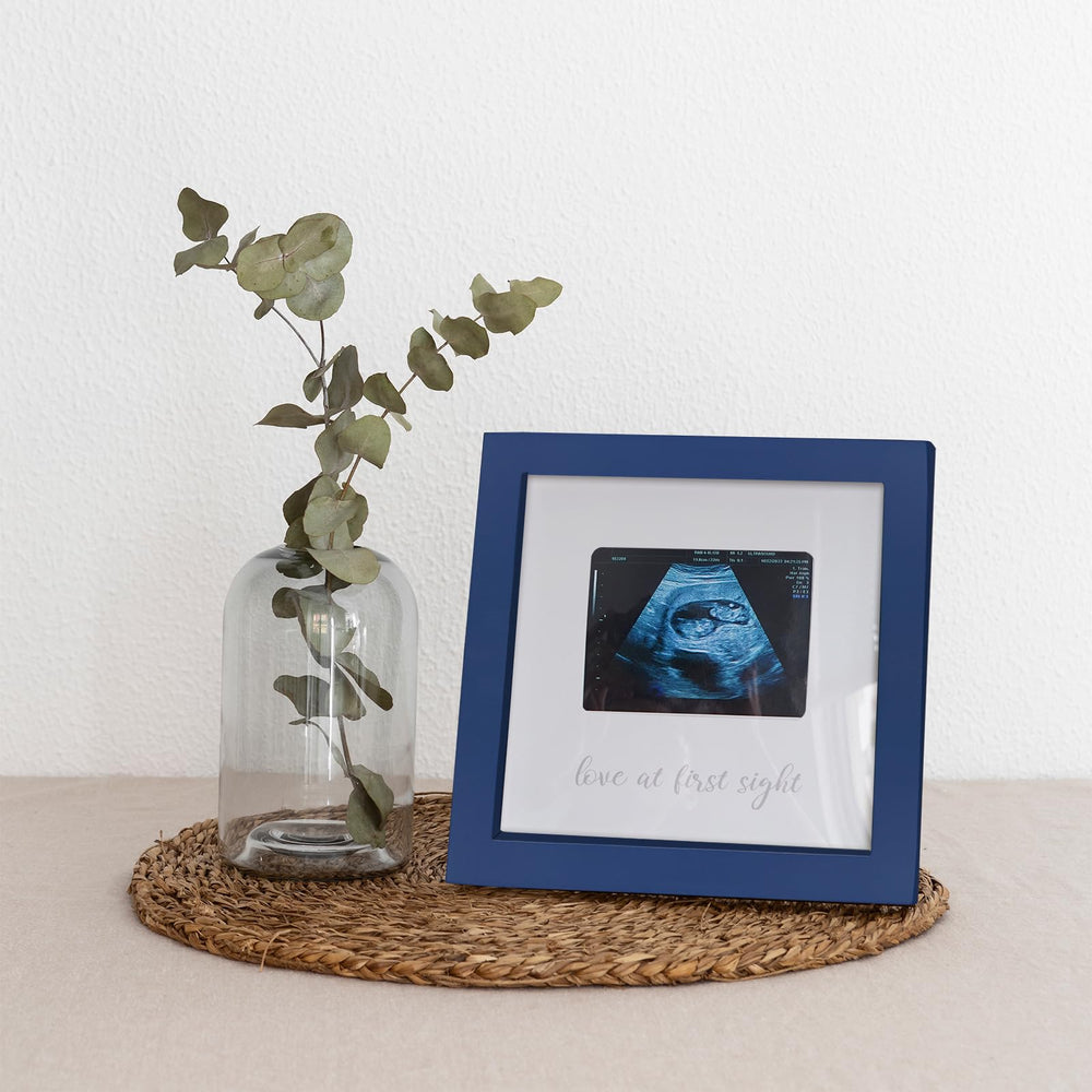 HAMUIERS blue wood frame closeup highlights durable, kid-safe design