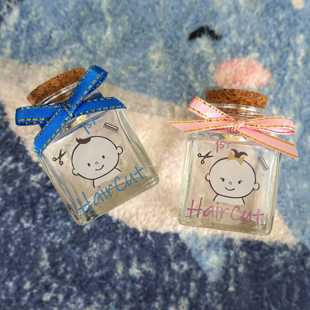 HAMUIERS first haircut keepsake holder gift-ready box suitable for baby shower keepsakes