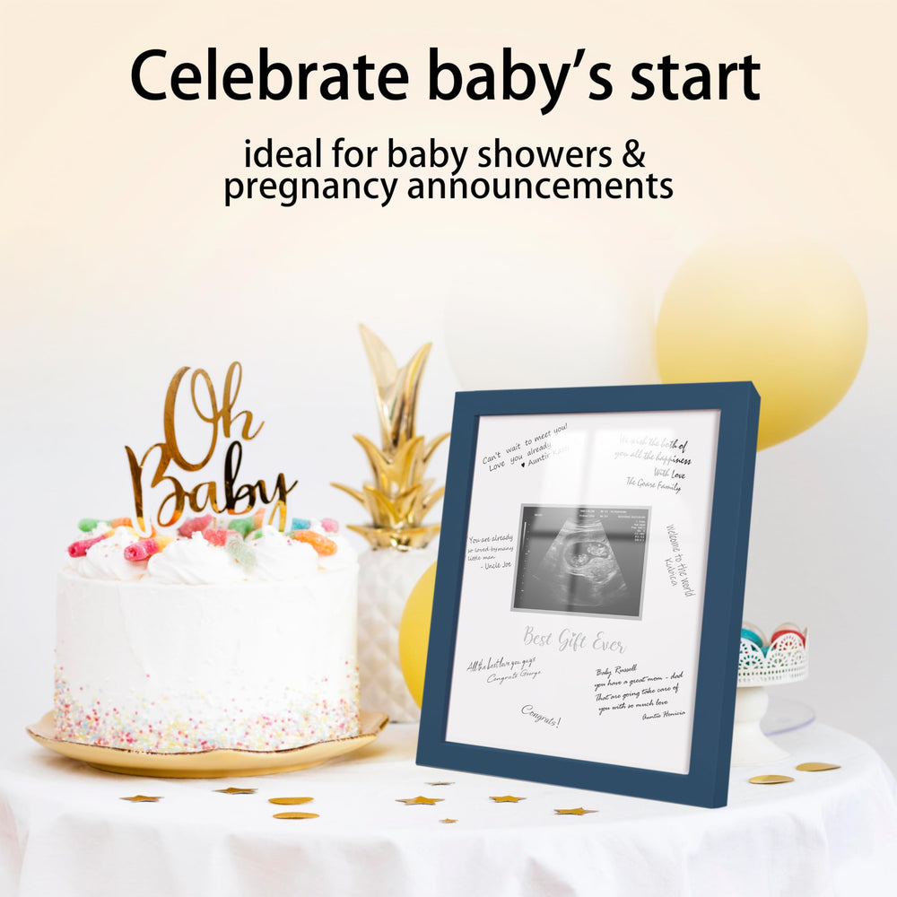 HAMUIERS Frame-dimensions-label provides clear size reference for nursery display.