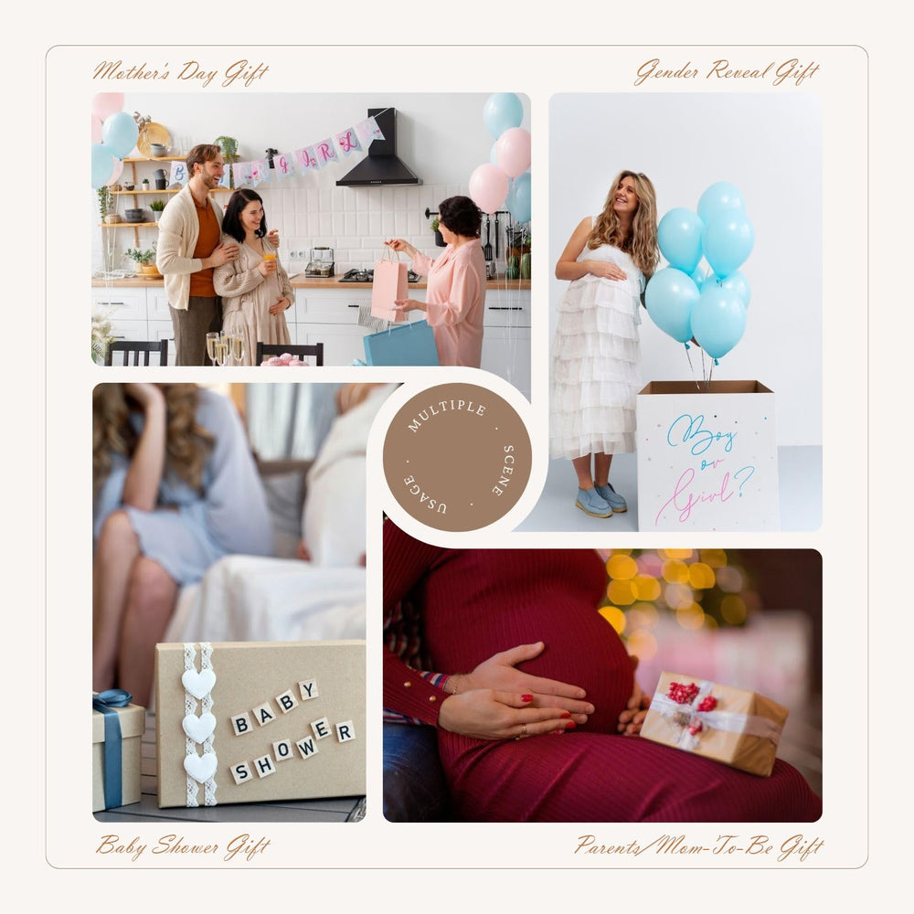 HAMUIERS Ultrasound Frame gift-ready packaging ideal for baby shower gifts.