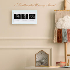 HAMUIERS Ultrasound Frame shown as nursery-decor suitable for wall or shelf placement.
