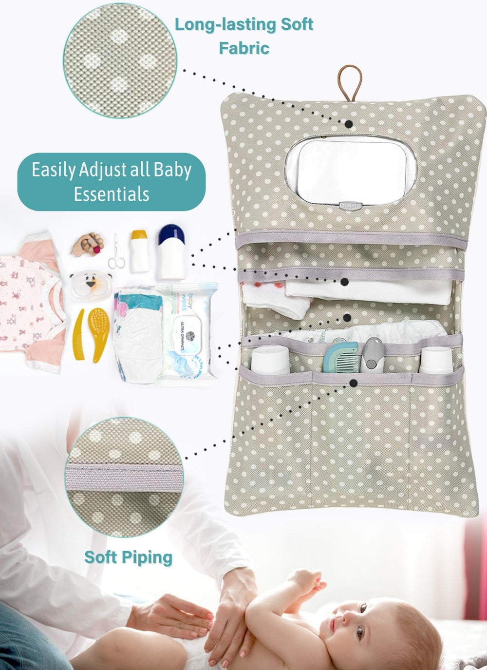 HAMUR HOME machine-washable design enables quick cleanup after spills or messes.