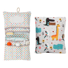 HAMUR Home diaper bag organizer foldable keeps baby essentials neatly organized on the go.