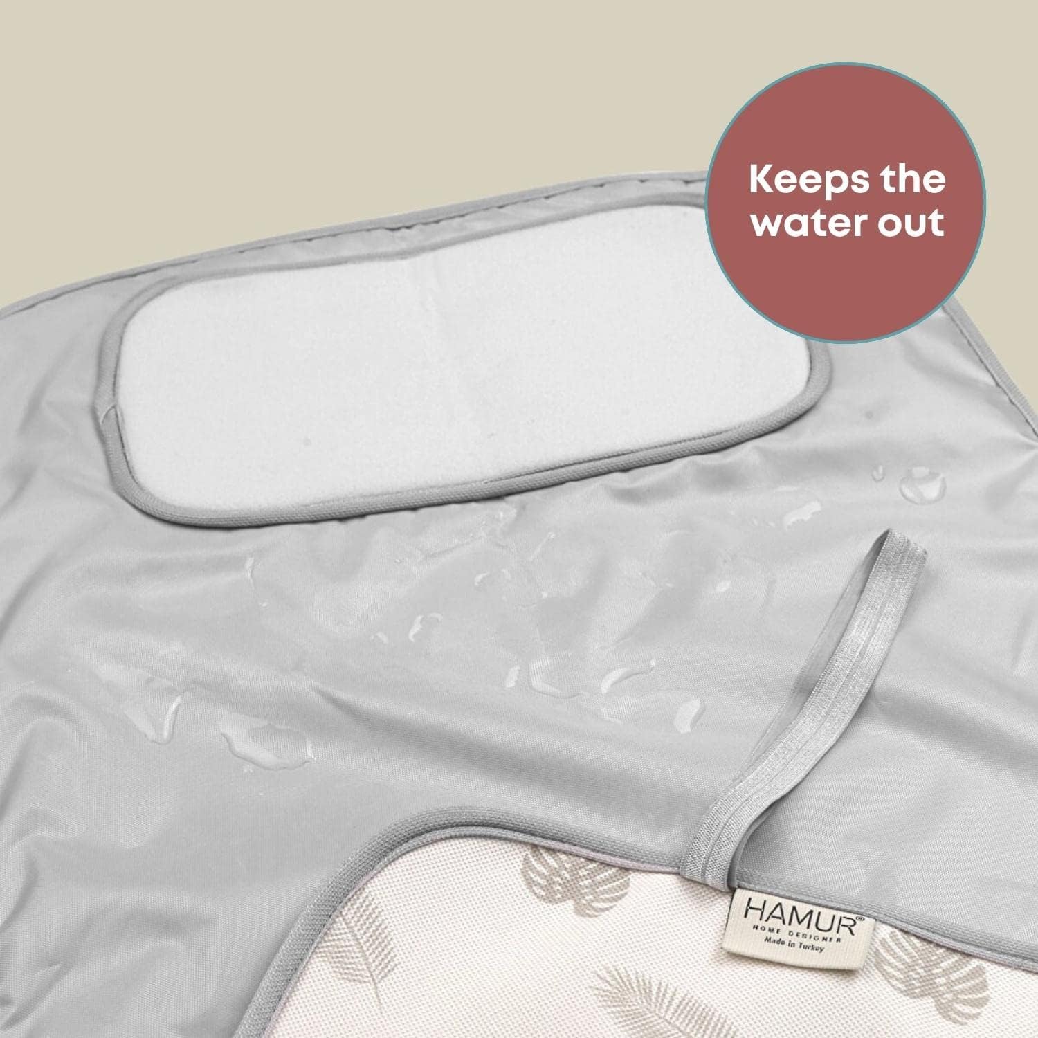 Hamur Home leaves-pattern gift idea blends style and practicality for new parents.