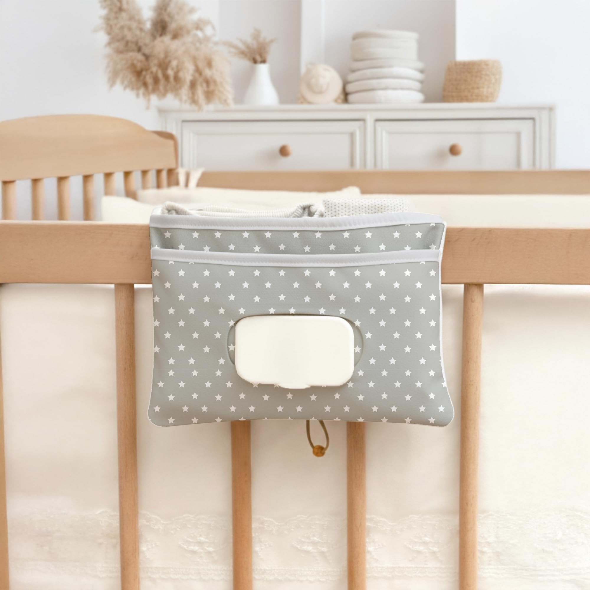 HAMUR HOME stroller-compatible diaper pouch for quick diaper changes