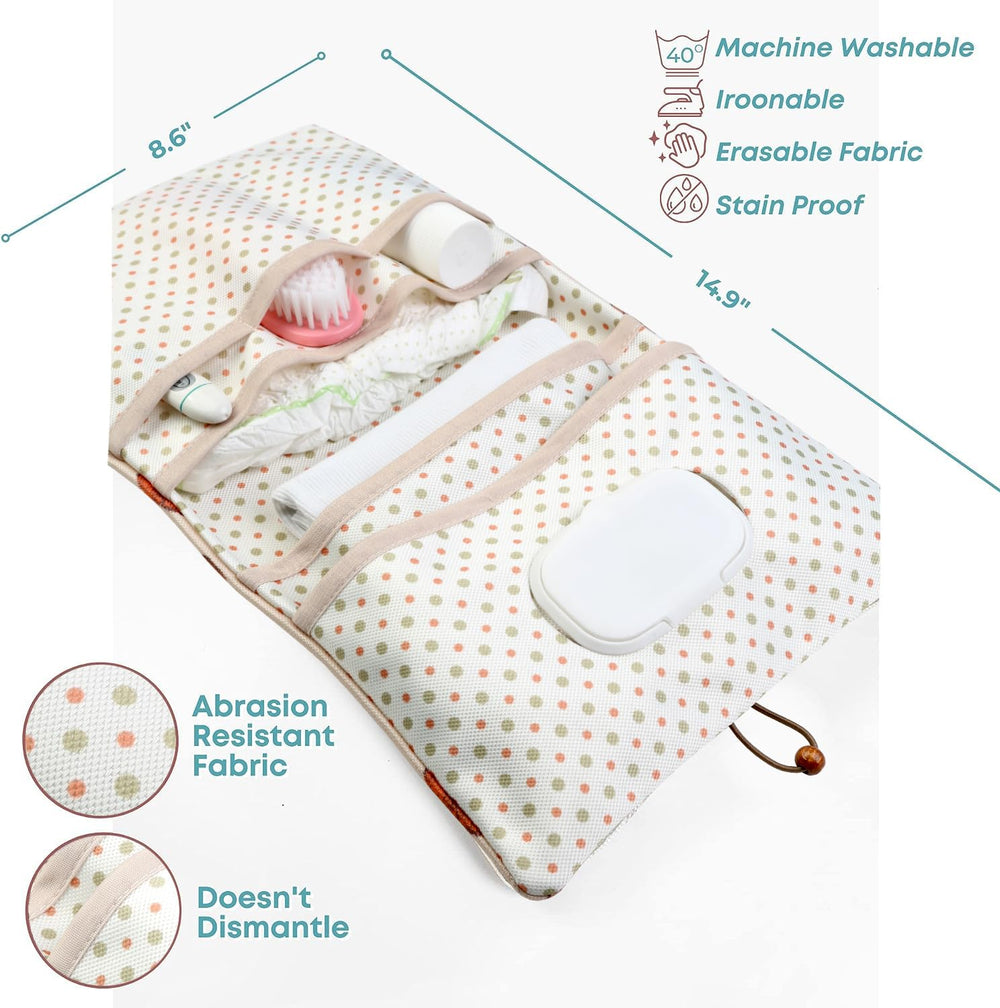 HAMUR HOME stroller pouch design keeps baby items within reach during strolls