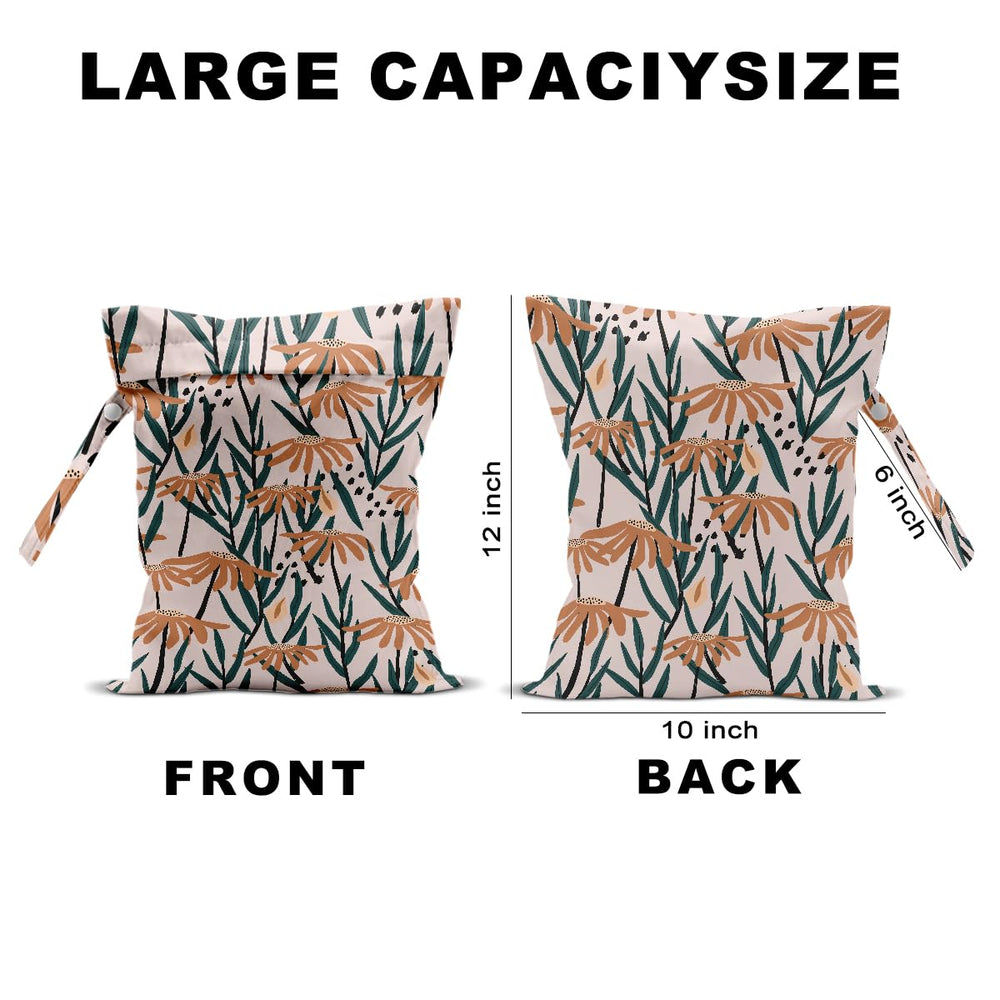 Hanamiya Na wet bag with waterproof lining for protecting clothes while swimming