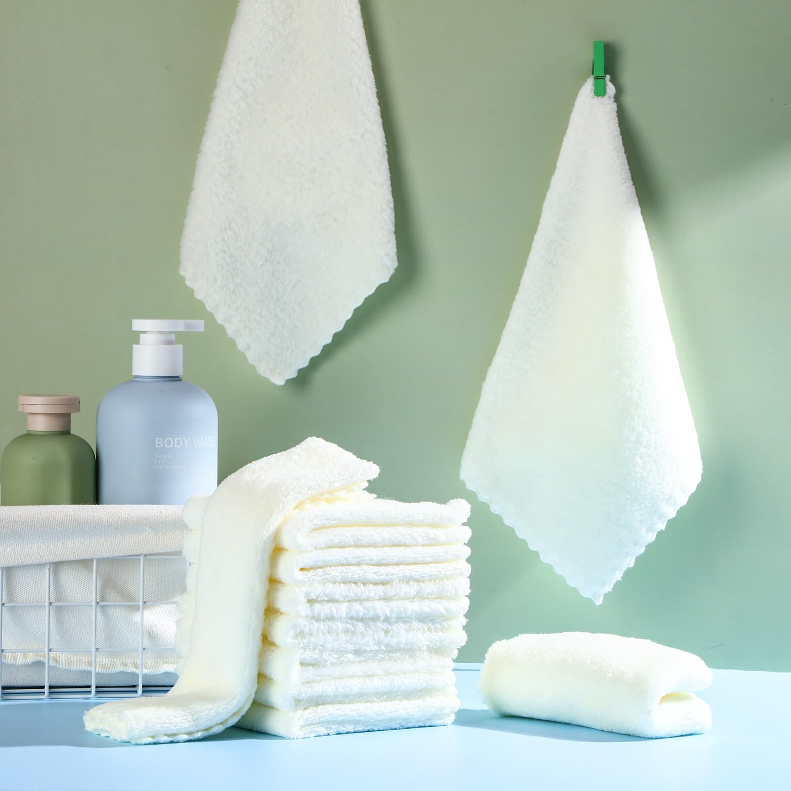 Handepo baby washcloths make a thoughtful baby shower gift for new parents.