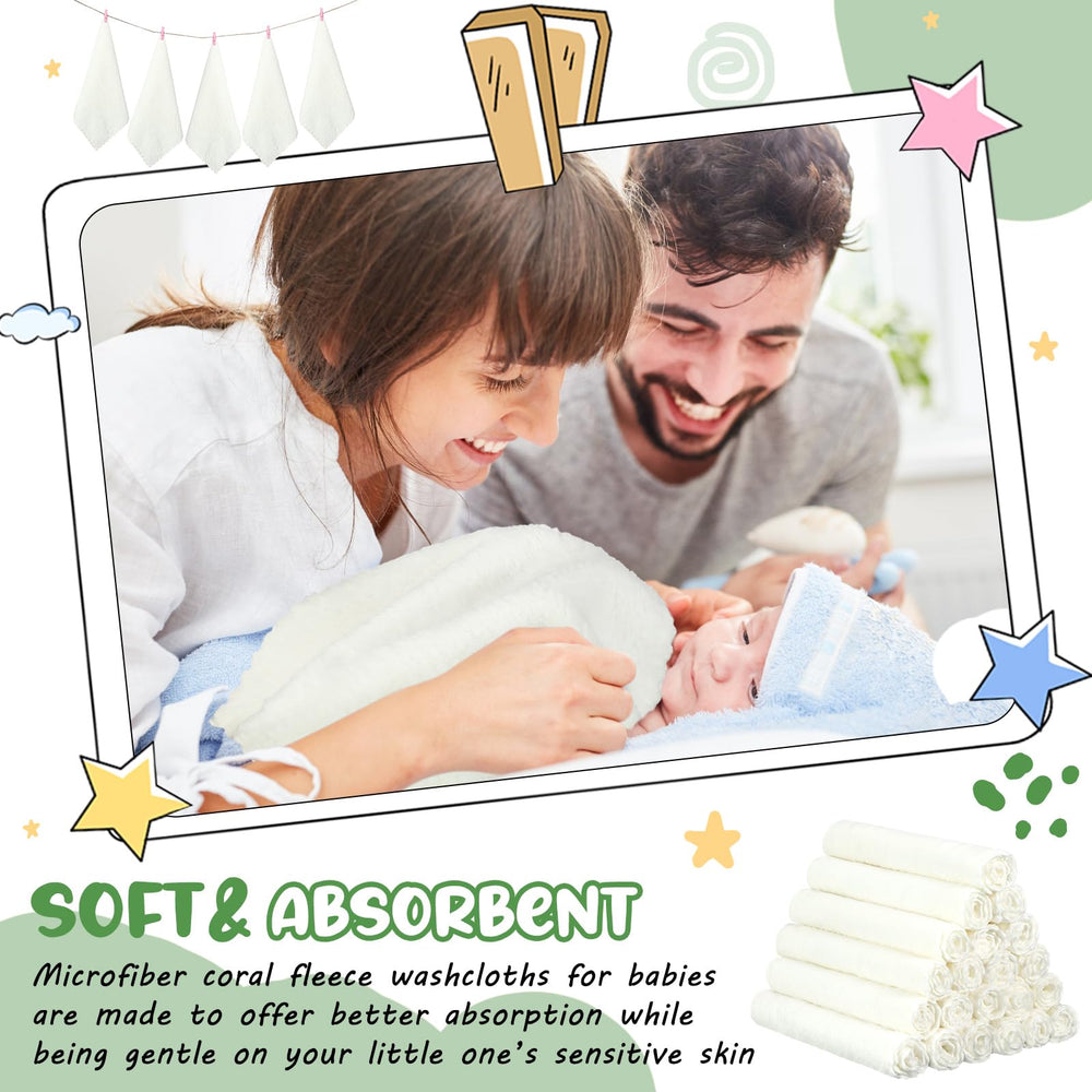 Handepo baby washcloths are compact and travel-friendly for daycare or trips.