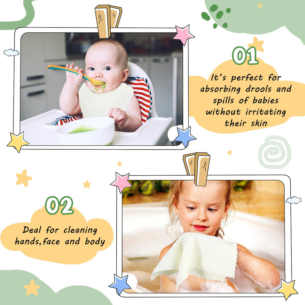 Handepo microfiber towels provide high absorbency and fast drying for busy families.