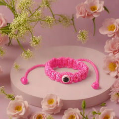 Handmade nylon cord baby bracelet with soft texture