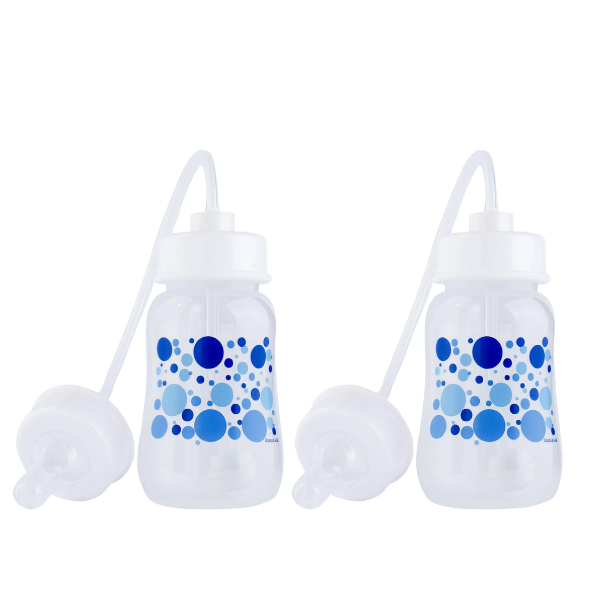 Hands-Free Baby Bottle bottom-heavy balance aids upright feeding for comfort.